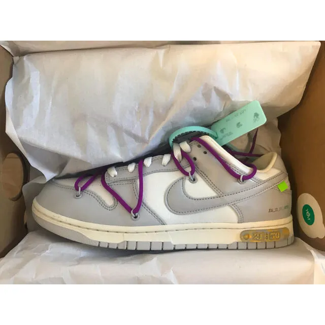 OFF-WHITE DUNK 29㎝ オフホワイト ダンク 限定アクセス