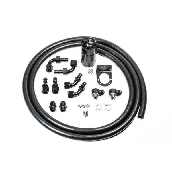 【USA在庫あり】 rad20-1810-FL Radium Engineering シングル Catch Can 10AN キット Fluid Lock JP店