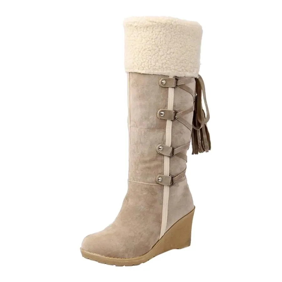 【並行輸入品】XRCQCAD Womens Hiking Boots, Western Boots for Women, Fall Boots