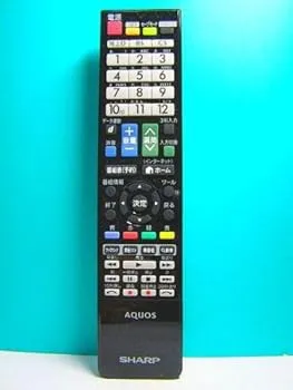【中古】シャープ テレビリモコン GB080WJSA