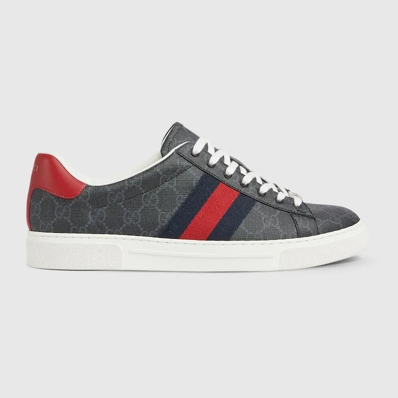 グッチ GUCCI メンズ エースウェブ ストライプ スニーカー【  - 】【送料無料】【正規品】