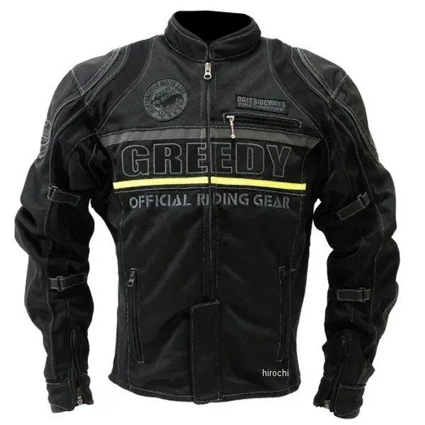 GRGNS061BKX GNS-061 グリーディー GREEDY 春夏モデル スポーツメッシュジャケット 黒 LLサイズ SP店