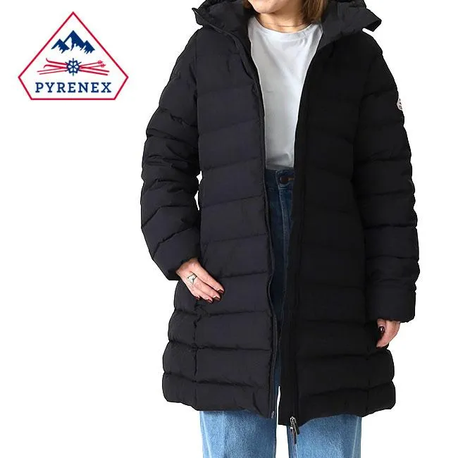 PYRENEX ピレネックス SERRES セール Aライン ダウンコート HWY050 フード付き レディース