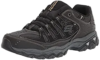 【中古】【輸入品・未使用】Skechers Men AFTER?BURN?M.FIT Memory Foam Lace-Up Sneaker%ｶﾝﾏ% Black%ｶﾝﾏ% 7.5 M US
