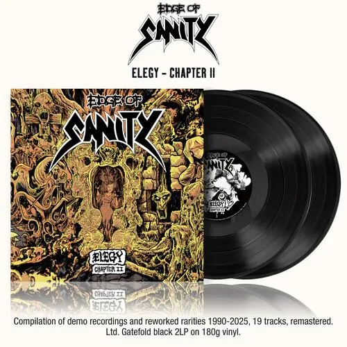[輸入盤LPレコード][新品]EDGE OF SANITY / ELEGY: CHAPTER II (Gatefold LP Jacket) (180gram Vinyl)(2026/4/3発売)