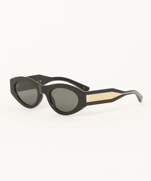 サングラス 「GUCCI/グッチ」オーバル サングラス GG2065S 001 52 ブラック レディース メンズ