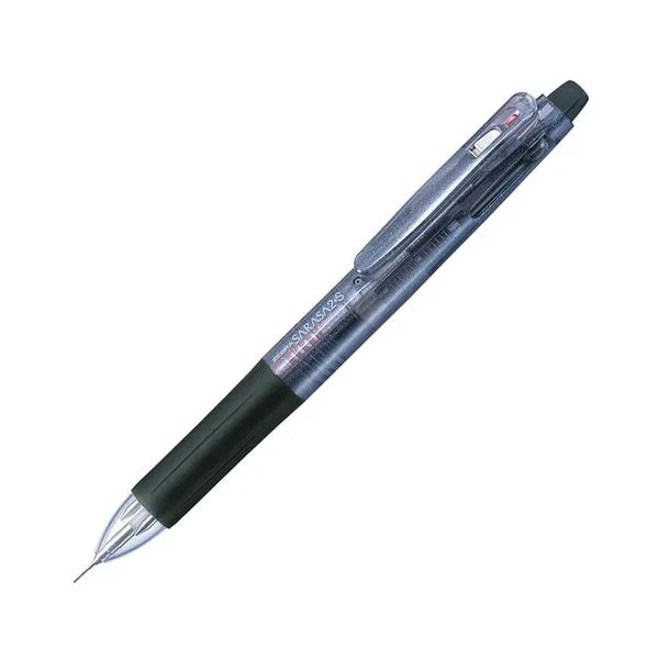 (まとめ) ゼブラ 多機能ペン サラサ2+S （軸色 黒） SJ2-BK 1本  【×30セット】[21]
