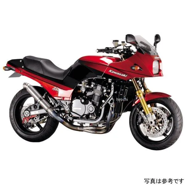 EX-04STUVT3S ナイトロレーシング 4in1機械曲げチタンEXマフラー ヴァリアントチタン 300mm GPZ900R、GPZ750R HD店