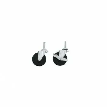 サカエ オプションキャスターセット ストッパー付 直径100mm CK-100CS【代引不可】