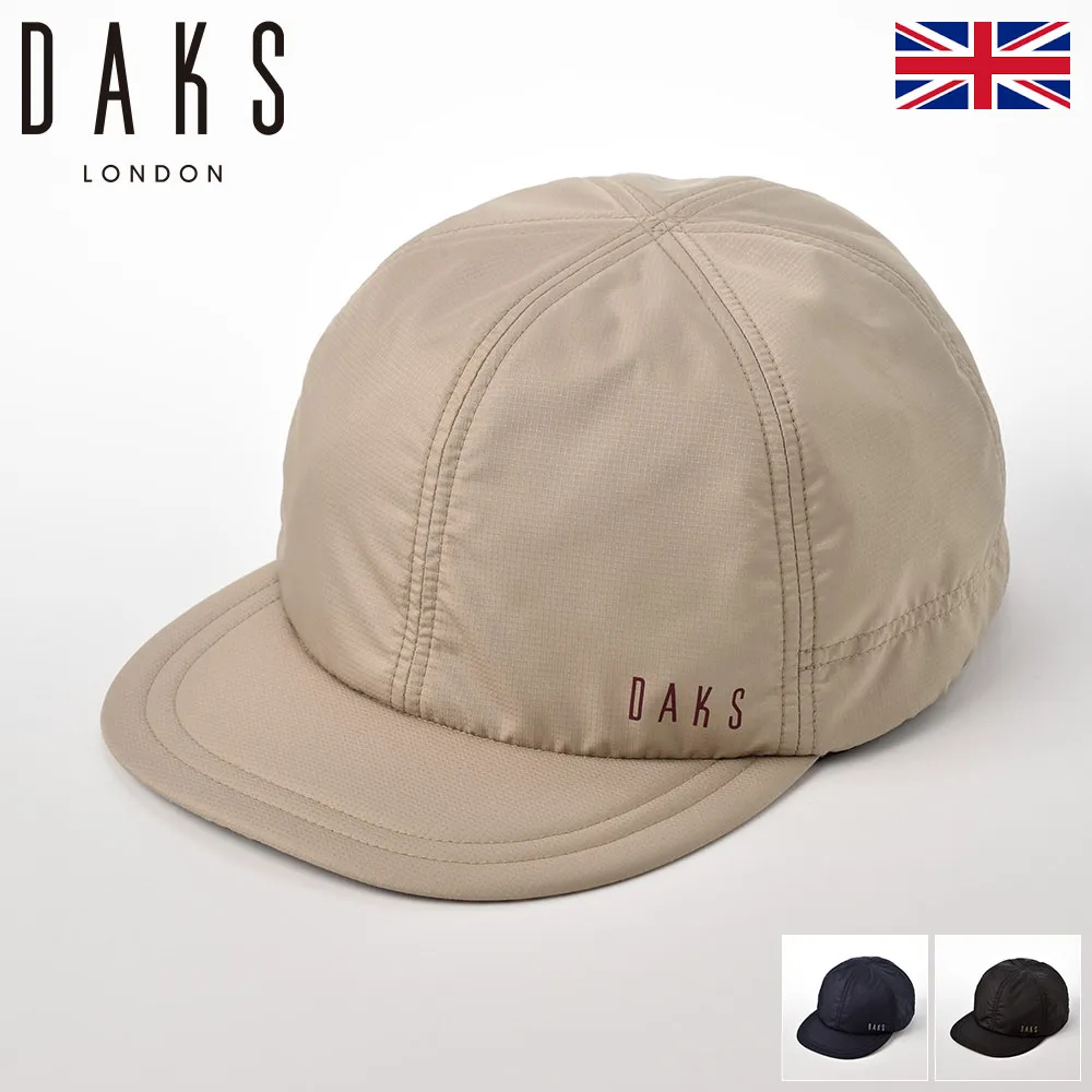 DAKS ダックス 帽子 メンズ キャップ CAP 撥水加工 秋 冬 大きいサイズ カジュアル アウトドア 秋冬 ブランド 普段使い おしゃれ サイズ調整 紳士帽 野球帽 送料無料  英国ブランド Quilt Cap(キルトキャップ) D3815 母の日ギフト 2026