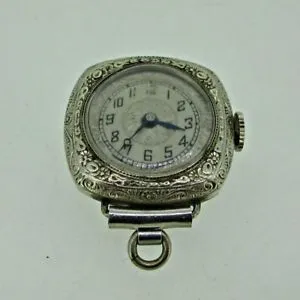 【送料無料】腕時計 アンティークコルナヴァンスイスｋホワイトゴールドペンダントウォッチantique cornavin watch co swiss 16j 14k white gold filled pendant watch