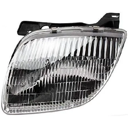 並行輸入 Evan Fischer Driver Side Headlight for Pontiac Sunfire GT SE 1995-2002 Halogen With bulb(s) Replaces# 16530151