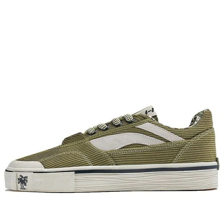 リーニン スケート スニーカー 運動靴 オリーブ 緑 グリーン 白色 ホワイト OLIVE GREEN スニーカー レディース LI-NING (WMNS) SKATE SHOES X STEVEN HARINGTON AECR106-2 / OLIVE GREEN WHITE