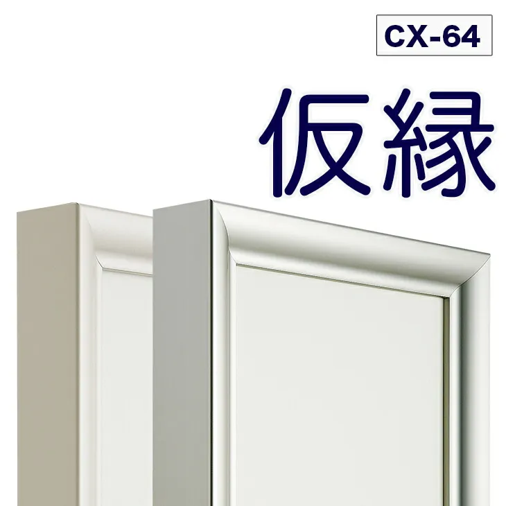 仮縁仮額 出展用額縁【cx64 15号】キャンバス用 油縁 日本画 F15号・油絵額 10P01Oct16