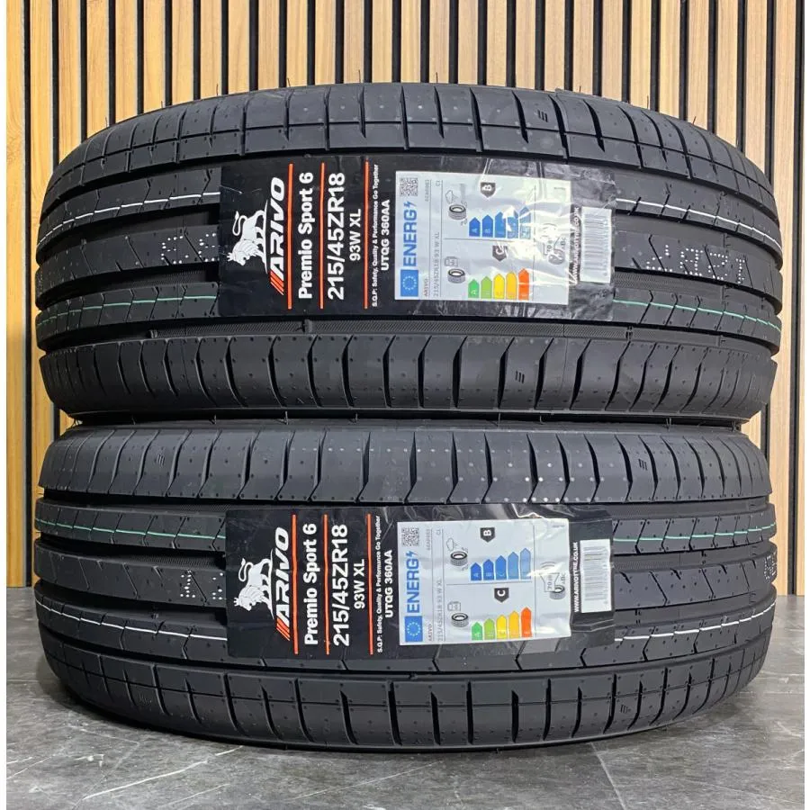 215/45R18 93W XL ARIVO PREMIO SPORT6 新品 サマータイヤ 2本セット 2026年製 ※本州送料無料 215/45/18 夏タイヤ