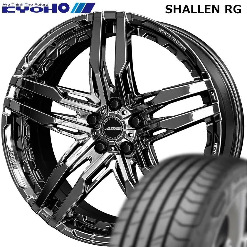 ★数量限定★ 共豊【SHALLEN】シャレンRG 20ｘ8.5 +35 5/120 SBC（SBC）ｘ4本 ●厳選輸入タイヤ● 245/45R20