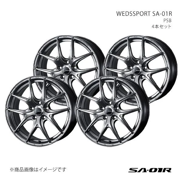 WEDSSPORT SA-01R ウェッズスポーツ エスエーゼロワンアール ホイール 4本セット 0074681×4 【18×8.5J 5-100 INSET45 PSB】
