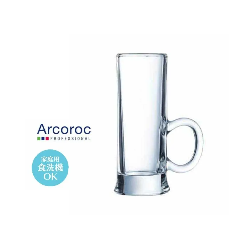 2オンス ショットグラス ハンドル付 Arcoroc アルコロック アイランド マグショット Φ37×H101mm(55ml 2oz) おしゃれ カフェ バー ホテル 旅館 バンケット ラウンジ クラブ 割烹 懐石 会席 料亭 飲食店 業務用 備品 食器 JD-1937 【食器洗浄機対応】