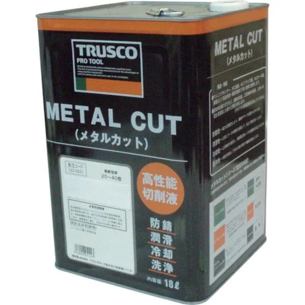 【メーカー在庫あり】 MC5E  トラスコ中山(株) TRUSCO メタルカット エマルション乳化型 18L MC-5E JP店