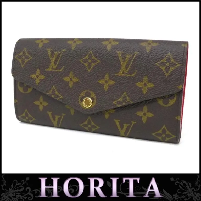 【新品】ルイヴィトン 長財布 ポルトフォイユ・サラ M62236 モノグラム コクリコ LOUIS VUITTON ヴィトン 新品 財布(42780)(42780)