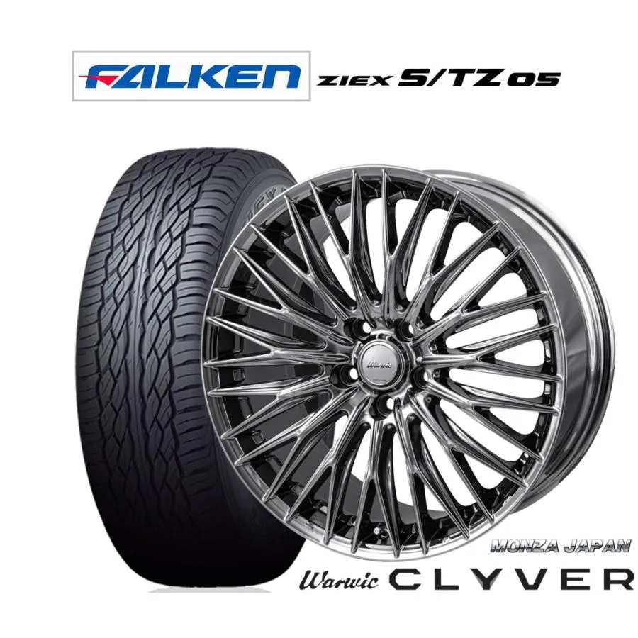 サマータイヤ ホイール4本セット モンツァ ワーウィック クライヴァー ファルケン ZIEX ジークス S/TZ 05 265/50R20