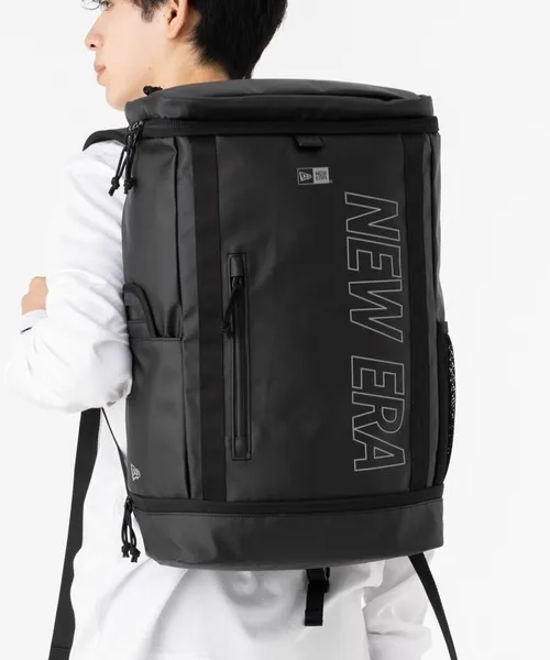 デイバック リュック ニューエラ リュック 32L ボックスパック PRINT LOGO TARPAULIN NEW ERA メンズ レディース