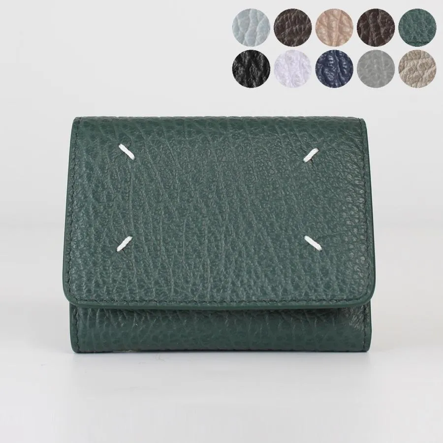 メゾンマルジェラ MAISON MARGIELA 財布 三つ折り財布 FOUR STITCHES WALLET WITH COIN POCKET 4ステッチ レディース メンズ SA3UI0010 P4455