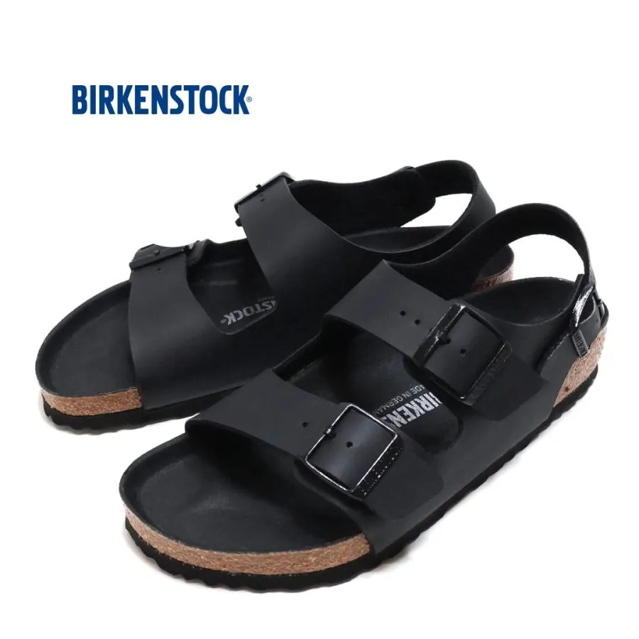 メンズ レディース BIRKENSTOCK ビルケンシュトック Milano ミラノ 1024998(幅狭) 1024997(幅広) トリプルブラック BLACK 黒 23.0〜28.0cm