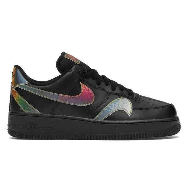 Nike ナイキ メンズ エアフォース スニーカー Nike Air Force 1 Low Misplaced Swooshes Black Multi 【US_7.5(25.5cm) 】