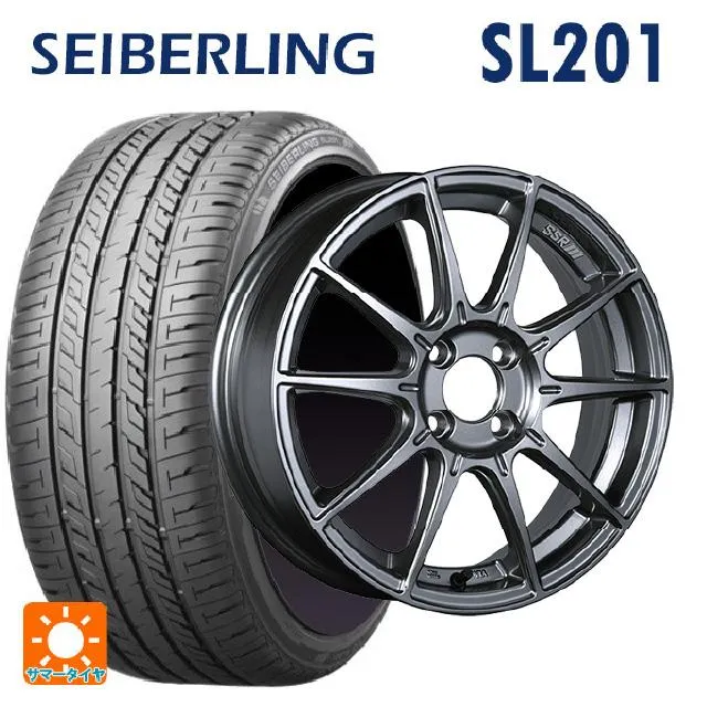 送料無料 サマータイヤホイール 4本セット 215/45R17 91W XL セイバーリング セイバーリング SL201(ブリヂストン工場生産） タナ