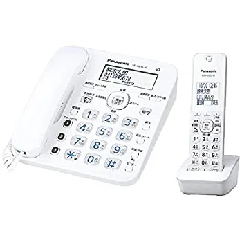 【中古】(非常に良い)パナソニック 電話機 RU・RU・RU VE-GZ30DL-W [ホワイト]