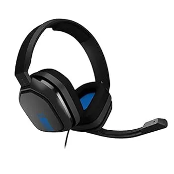 【中古】ロジクールG ASTRO Gaming A10 ゲーミングヘッドセット PS5 PS4 PC Switch Xbox 有線 2.1ch ステレオ 3.5mm usb マイク A10-PSGB 国内正規品