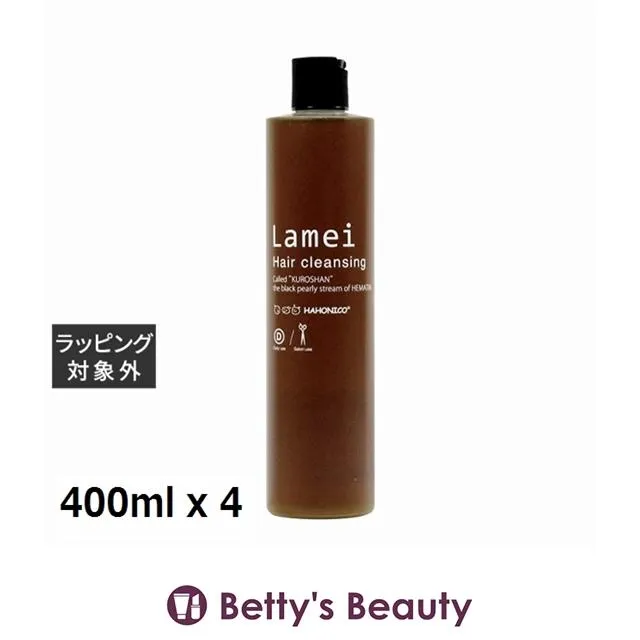 【並行輸入品】4月13日新入荷！ハホニコ ラメイ ヘアクレンジング 4個セット 400ml x 4 ...