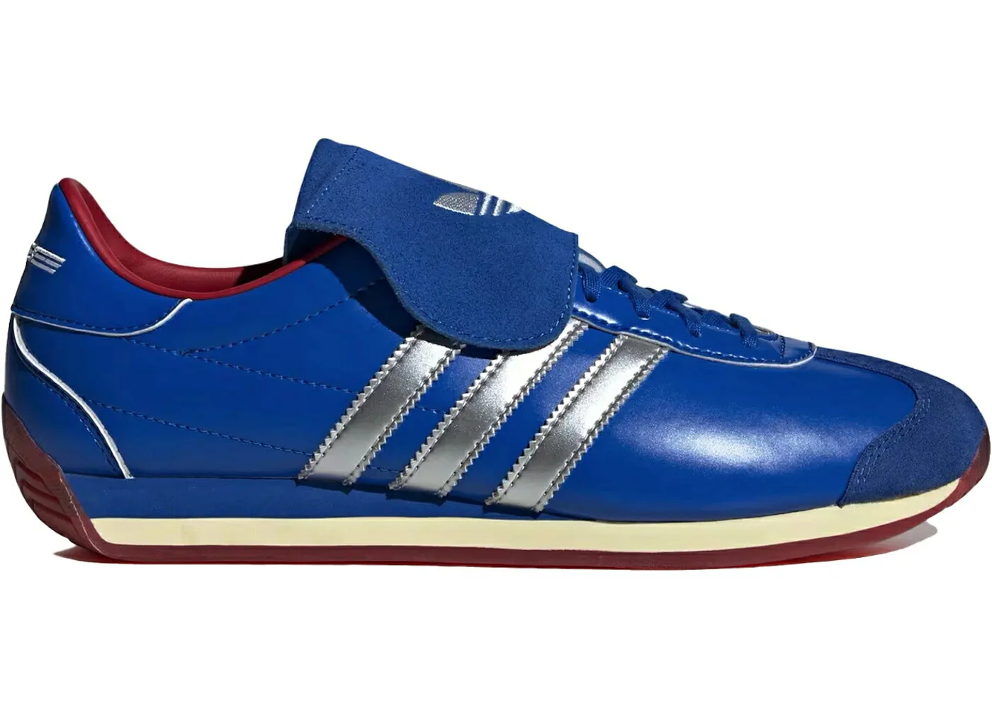 アディダス カントリー 青色 ブルー 銀色 シルバー 白色 ホワイト スニーカー メンズ ADIDAS COUNTRY OG YESEYESEE BLUE MATTE SILVER / BLUE MATTE SILVER CLOUD WHITE