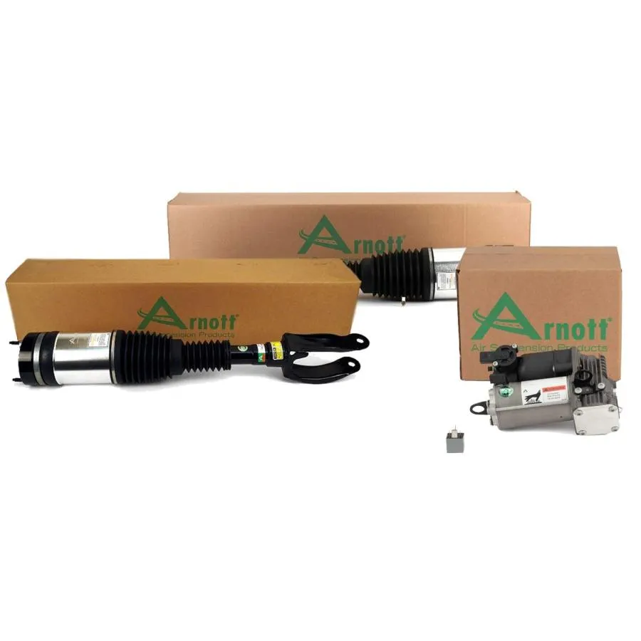 【並行輸入品】Arnott Front Air Suspension Strut \u0026 Compressor Kit For Mercedes