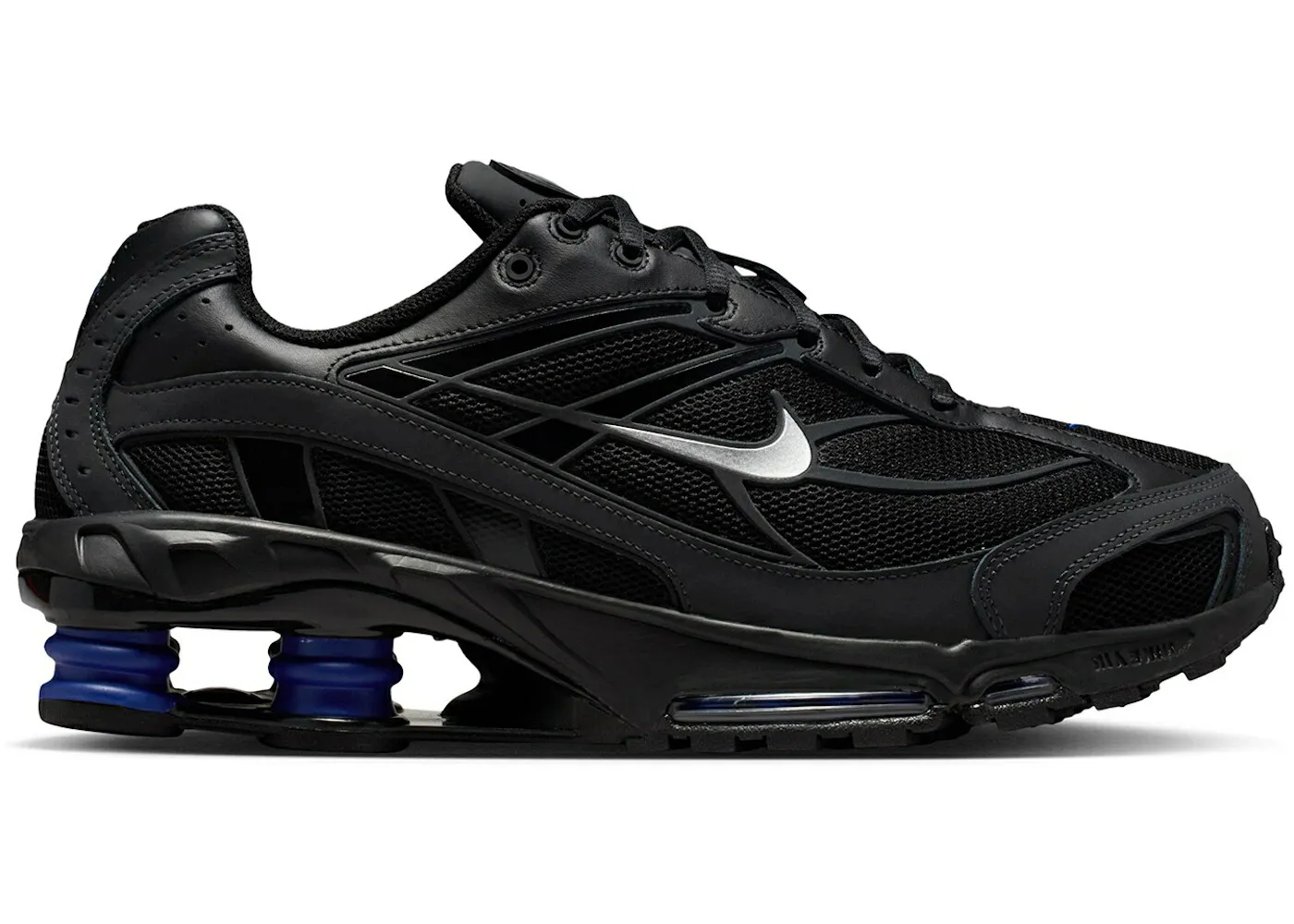 ナイキ ショックス 黒色 ブラック ディープ 青色 ブルー スニーカー メンズ NIKE SHOX RIDE 2 BLACK DEEP ROYAL REFLECTIVE / BLACK DEEP ROYAL BLUE ANTHRACITE