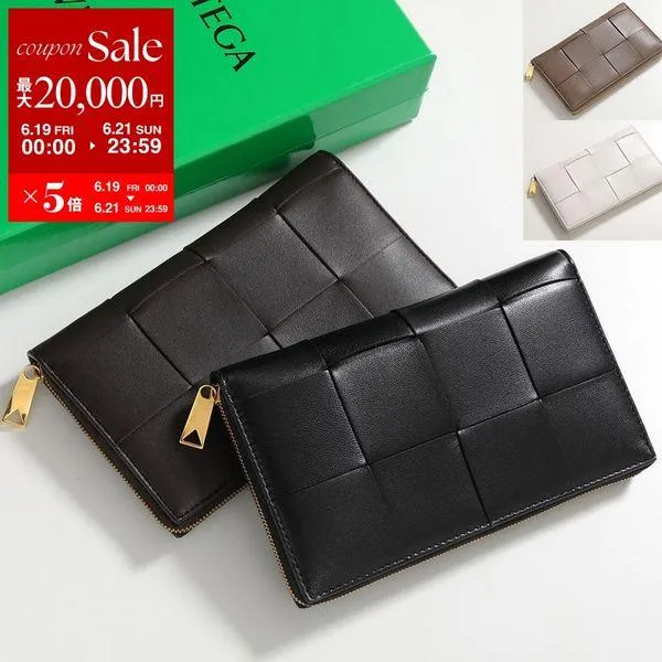 BOTTEGA VENETA ボッテガヴェネタ ラウンドファスナー長財布 750259 651368 814676 VCQC1 レディース メンズ レザー イントレチャート 814676VCQC18425
