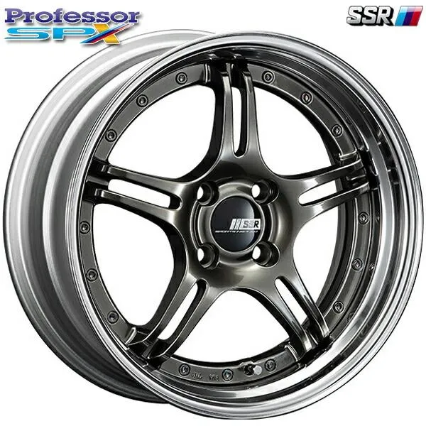 サマータイヤ ホイールセット 195/55R16インチ 4H100 SSR プロフェッサー SPX BR ピレリ パワジー POWERGY