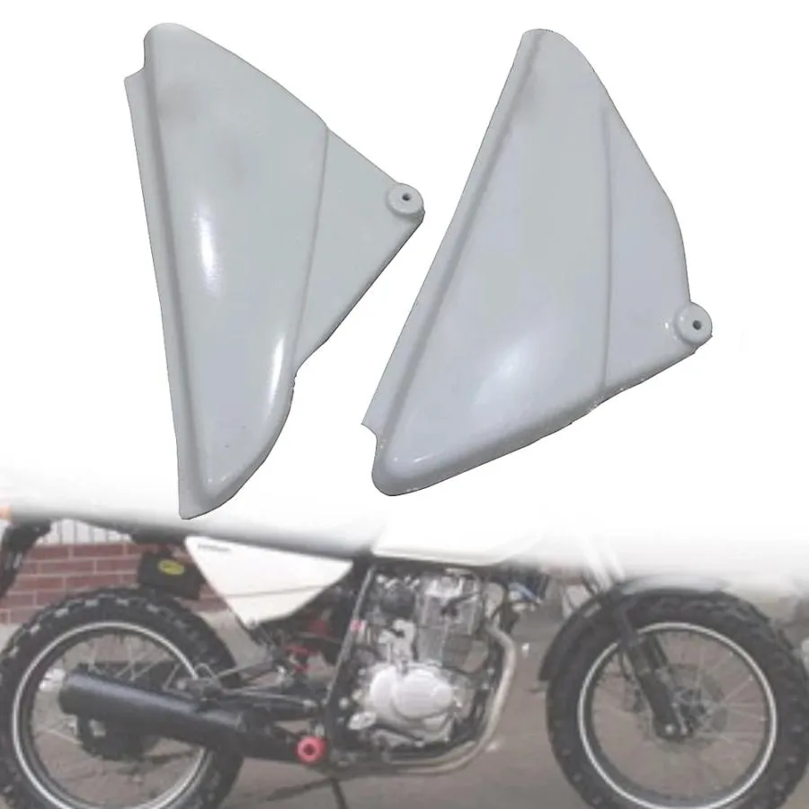 【並行輸入品】 バイク ホワイト 未塗装 サイド パネル フェアリング カバー サイド カバー 保護 カバー ホンダ FTR223 FTR 223 カスタム パーツ