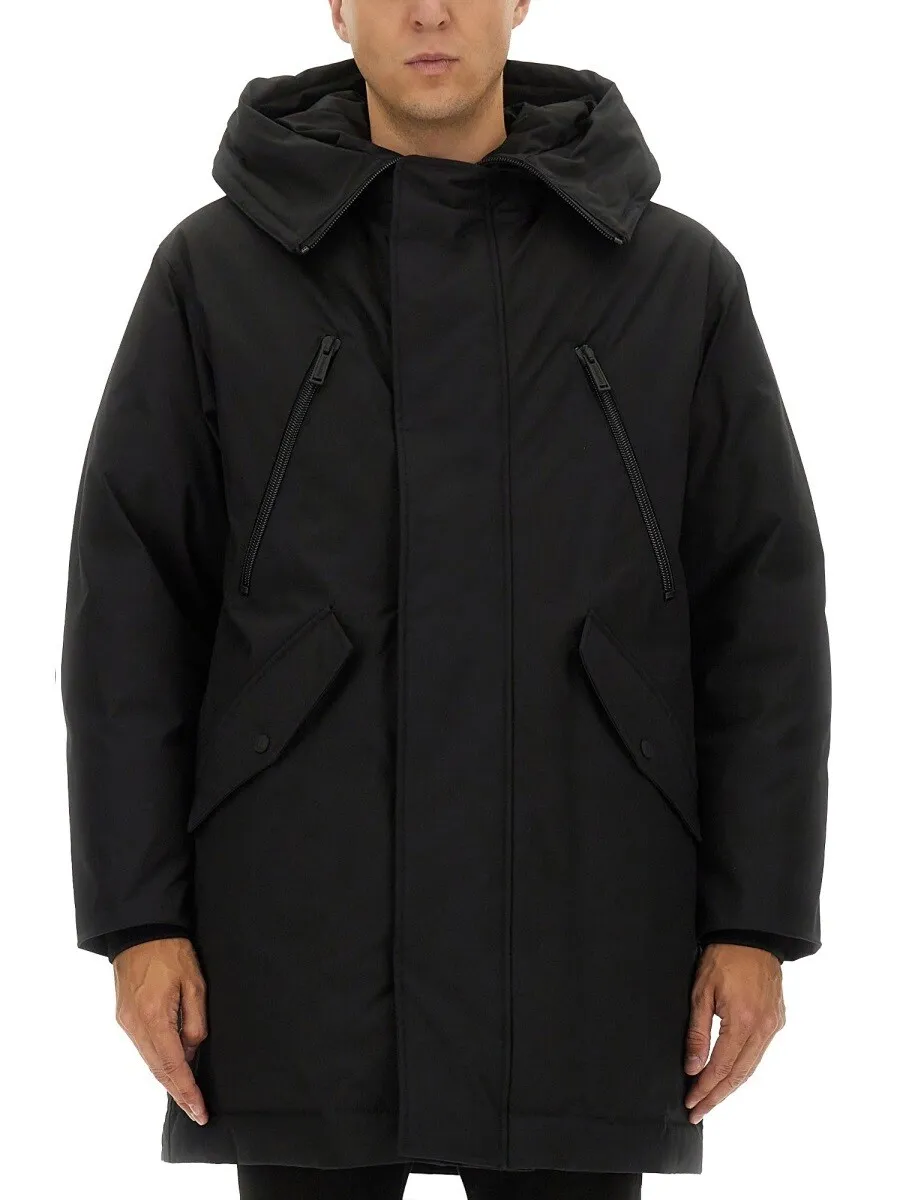 ディースクエアード DSQUARED2 トレンチ コート メンズ ブラック Coats and Trench 366945 関税 送料無料 2025AW el
