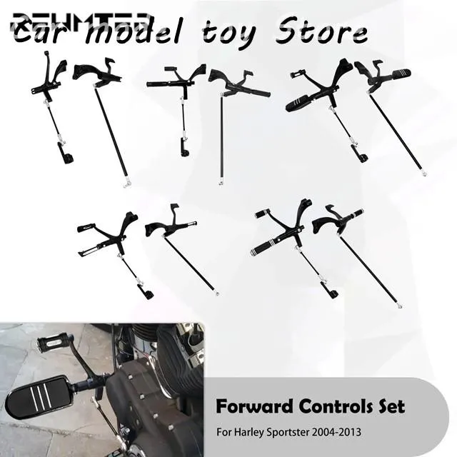 【並行輸入品】ハーレー  バイク前方制御スポーツスター XL 1200 48 72 883 アイアン 2004-2013 置れるキットフィートレバ