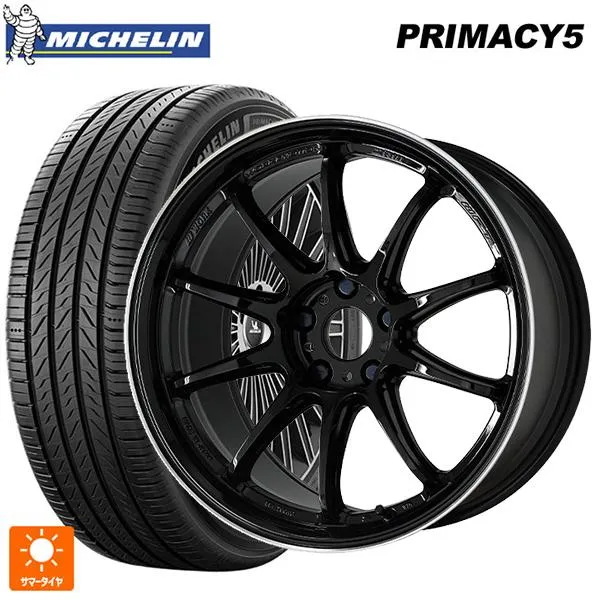 送料無料 サマータイヤホイールセット 245/50R18 104W XL ミシュラン プライマシー5 正規品 ワーク エモーション ZR10 18-8