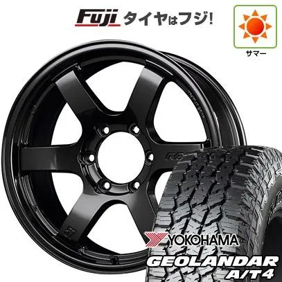 【新品国産車用 6穴139.7車】 夏タイヤ ホイール４本セット 285/65R18 ヨコハマ ジオランダー A/T4 G018 RBL レイズ グラムライツ 57DR-X 18インチ