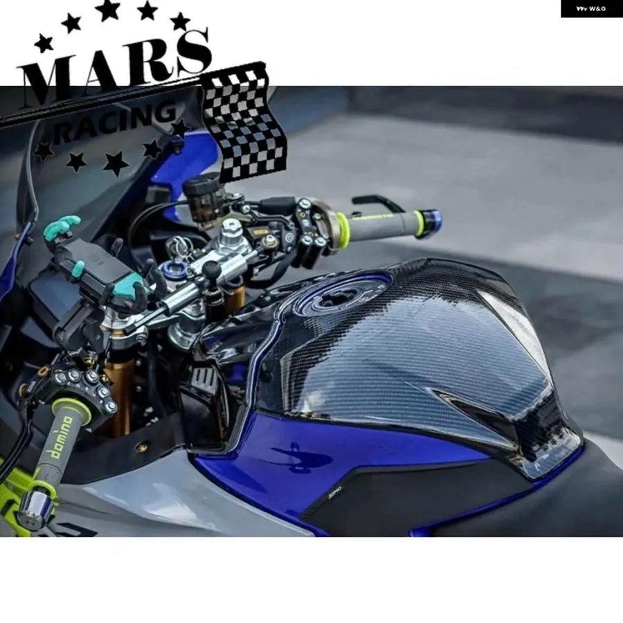 並行輸入品ヤマハ YZF-R3 V2 YZF-R25 YZF R3 R25 2019-2024 オートバイ カーボン柄 タンク パ