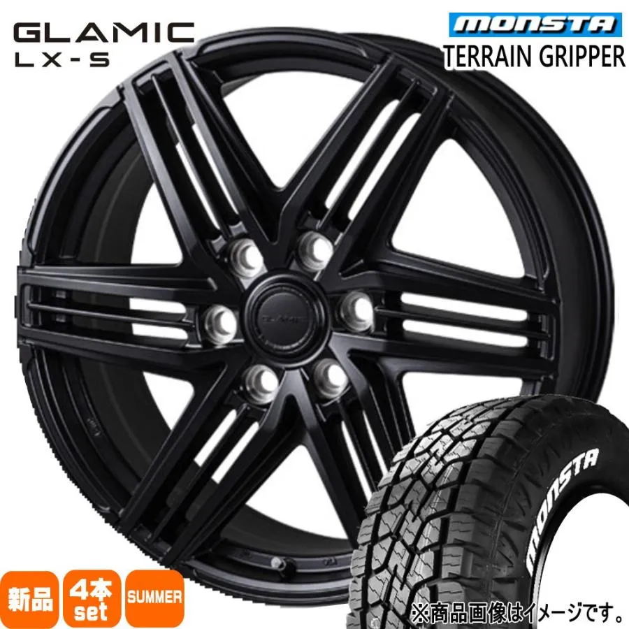 275/55R20 120/117Q モンスタ TERRAIN GRIPPER 夏用 サマータイヤ GLAMIC LX-S ランクル250 ランクル300 LEXUS LX 20インチ