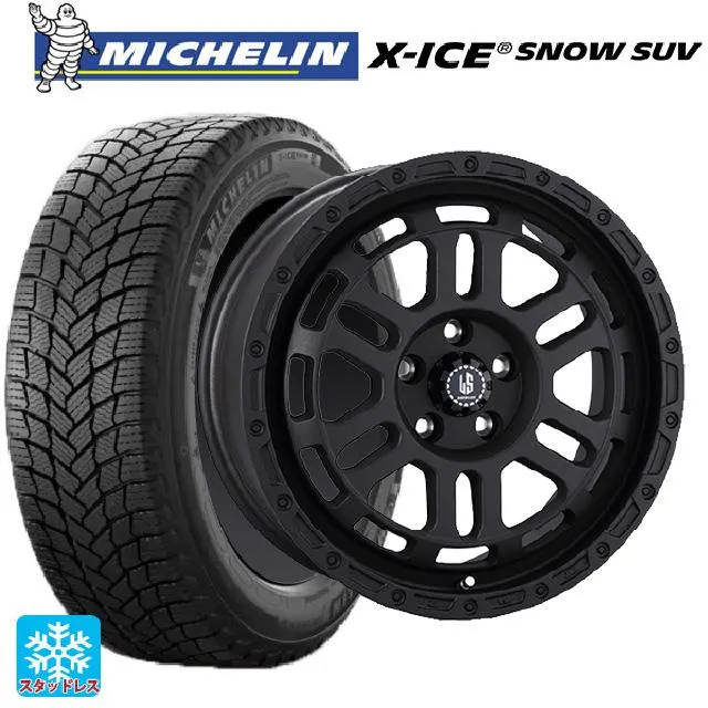 送料無料 スタッドレスタイヤホイールセット 245/65R17 111T XL ミシュラン 正規品 エックスアイス スノー SUV 阿部商会 ラ・スト