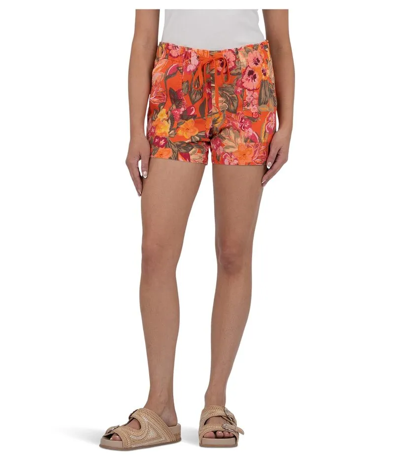 カットフロムザクロス レディース ボトムス ハーフパンツ・ショーツ ショートパンツ KUT from the Kloth Katana High-rise Shorts Drawstring With Porkchop Pockets Tangerine タンジェリン