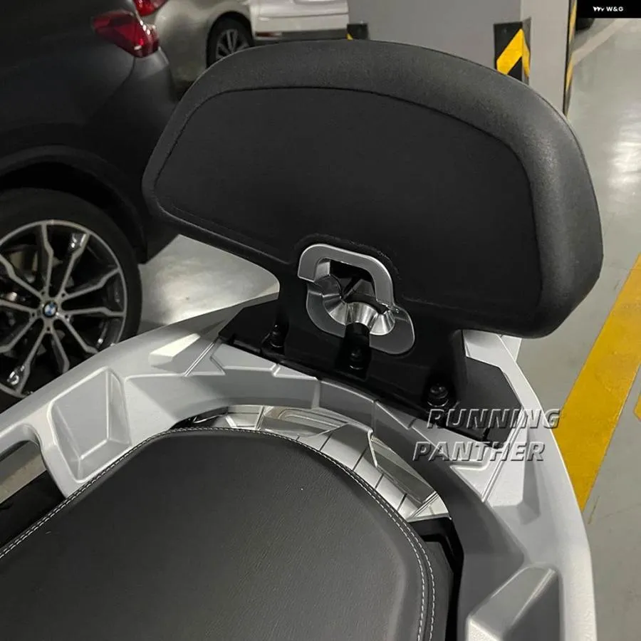 並行輸入品 BMW C400GT C400X / C 400 GT バイク ブラック リアパッセンジャーシート バックレスト クッション バックレスト パッド