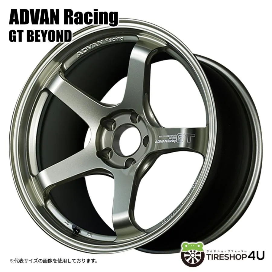 4本購入で送料無料 ADVAN Racing GT BEYOND 19x10.5J 5/112 +32 RSM レーシングサンドメタリック 新品ホイール1本価格 【代引き不可】
