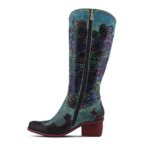 【並行輸入品】L'ARTISTE ロデオ US サイズ: 5.5 6 カラー: ターコイズ L'Artiste Spring Step Wome